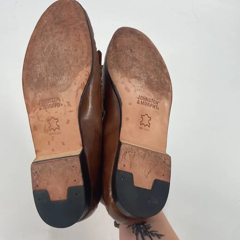 Johnston & Murphy Breland kilt tassel loafers